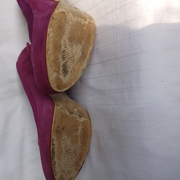 Aldo Purple Suede Hidden Platform Pump- Sz. 38/7.5 - Picture 15 of 16